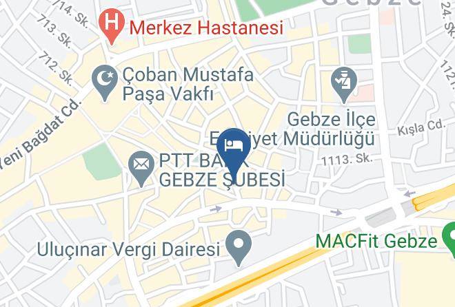 Hisar Pansiyon & Otel Map