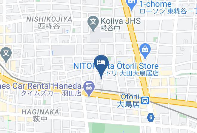 Ota Ward - Hisayos Inn Maps
