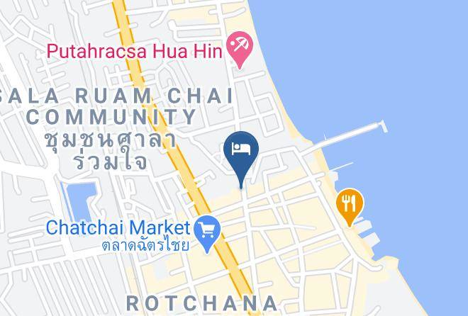 Hisea Hua Hin Hotel Map
