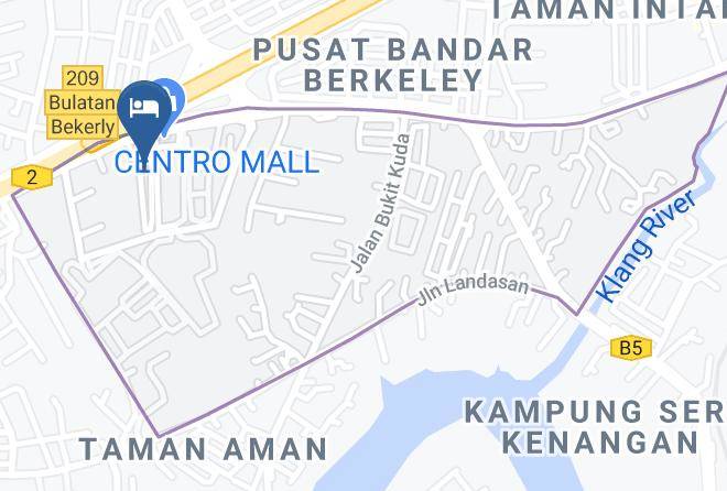 Klang - Histana Hotel Klang Maps
