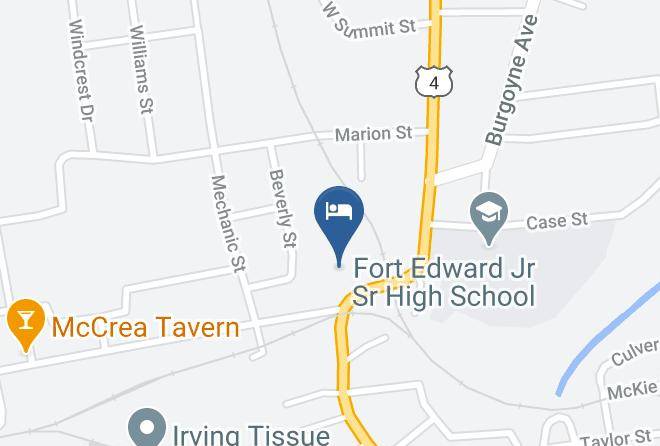 Historic Inn Of Fort Edward Map