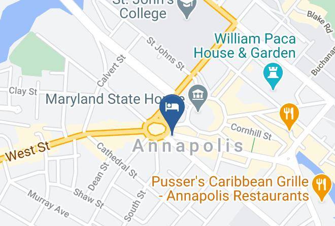 Anne Arundel - The Maryland Inn Of The Historic Inns Of Annapolis Maps