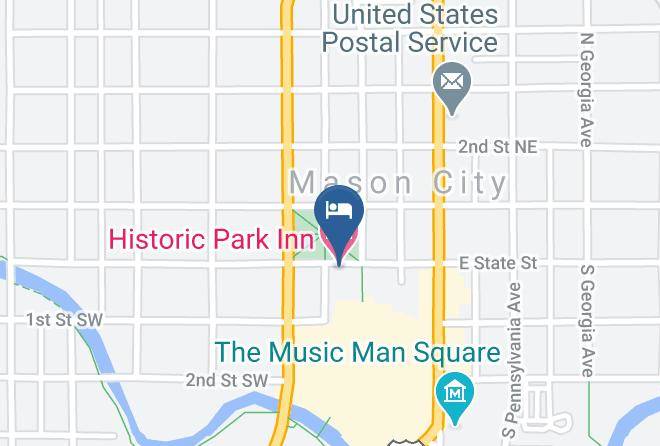 Cerro Gordo - The Historic Park Inn Hotel Maps
