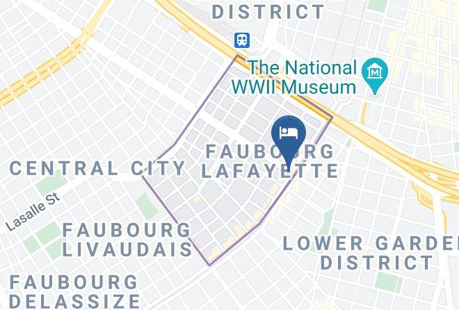 Historic Streetcar Inn Map