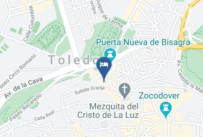 Toledo - Historic Toledo With Sun Terrace Maps
