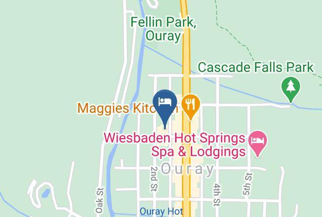 Ouray - Historic Western Hotel Maps