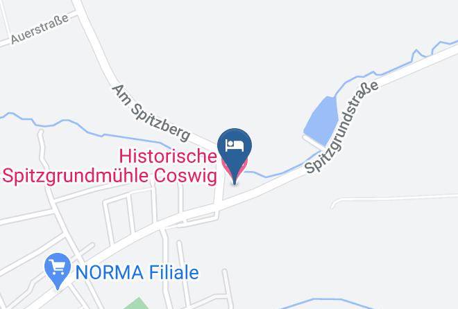 Historische Spitzgrundmuhle Coswig Map