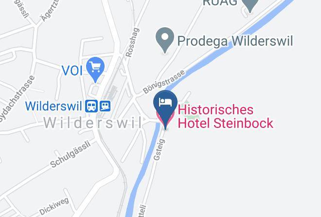 Interlaken Oberhasli - Historisches Hotel Steinbock Maps