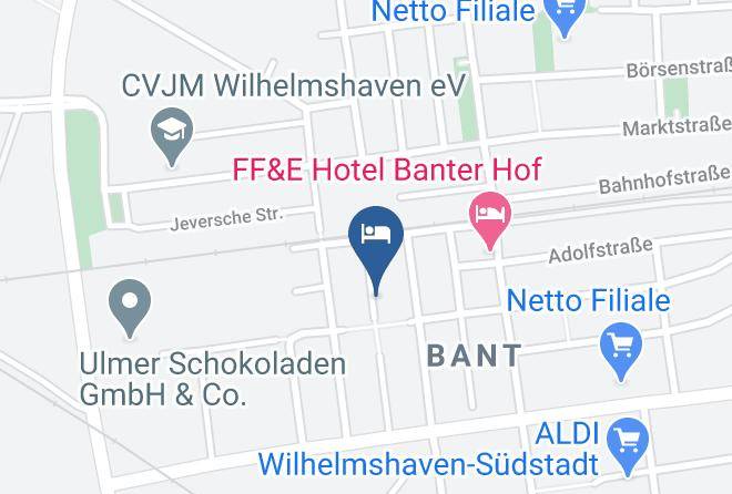 Wilhelmshaven - Historisches Werftarbeiterhaus Ferienwohnung Maps