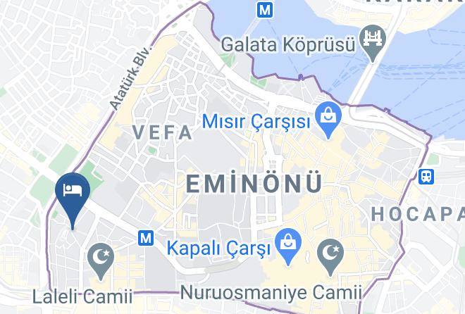 Fatih - History Hotel Maps