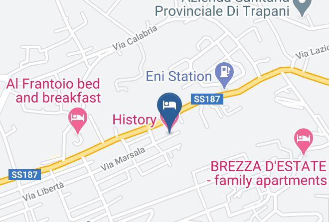 Trapani - History Hotel Maps