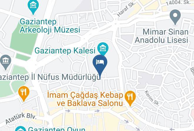 Sahinbey - Hisvahan Han Lokanta Dukkan Maps