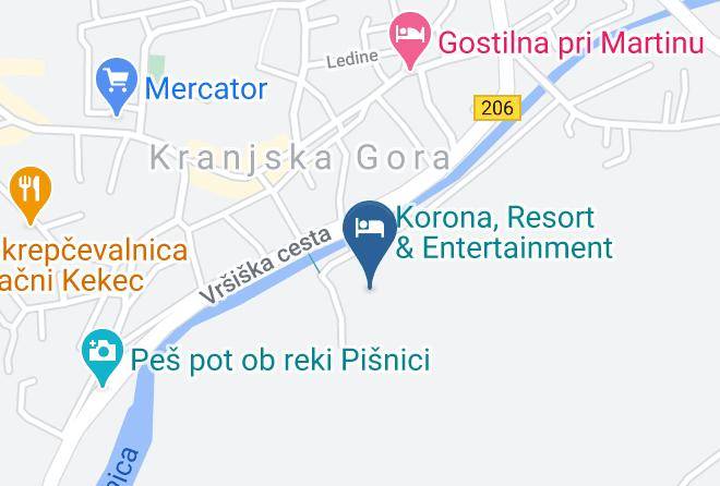 Kranjska Gora - Hit D D Nova Gorica Hotel Korona Maps