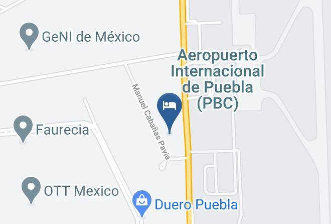 Huejotzingo - Hit Hoteles Aeropuerto Puebla Maps