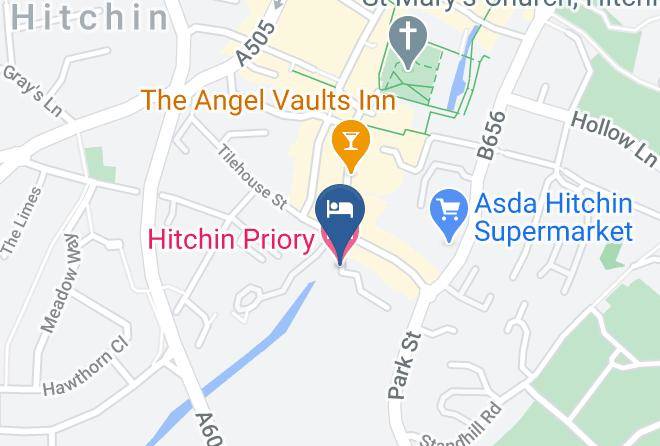 Herts - Hitchin Priory Maps