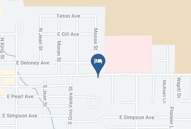 Teton - Hitching Post Lodge Maps