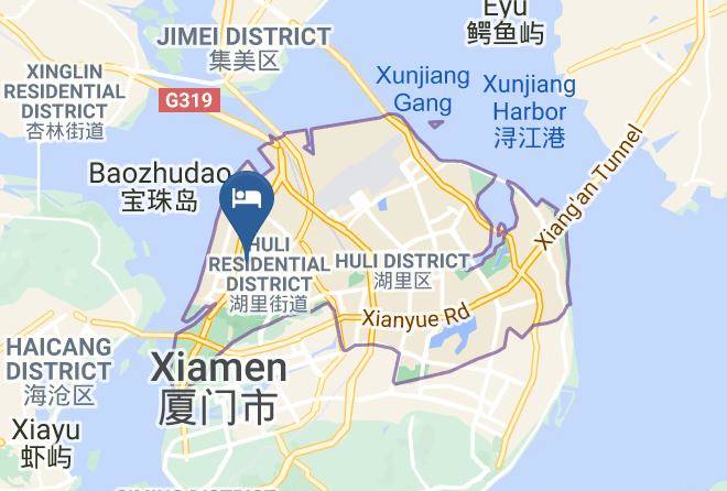 Xiamen - Hitel Xiamen Maps