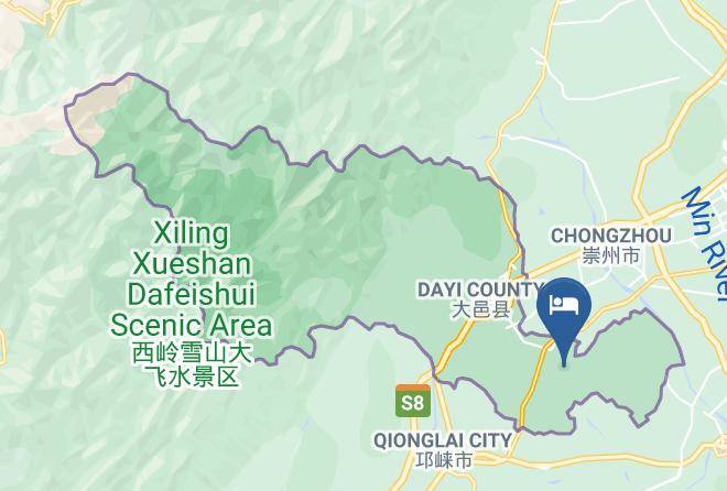 Chengdu - Hiti Alruo Resort Maps
