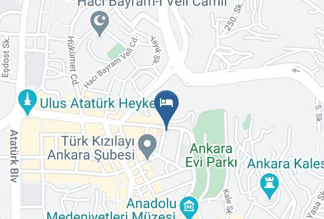 Altindag - Hitit Otel Maps