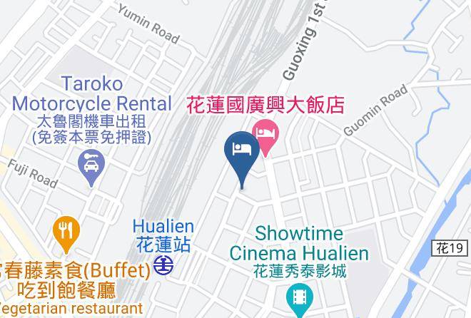 Hive Bnb Mapa - Taiwan - Hualiennty