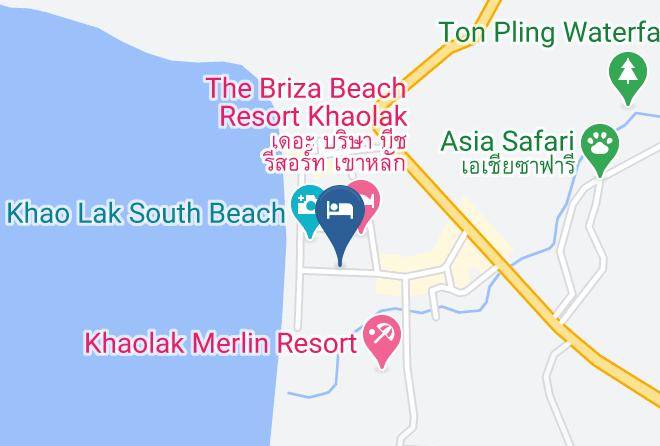 Hive Khaolak Beach Resort Map