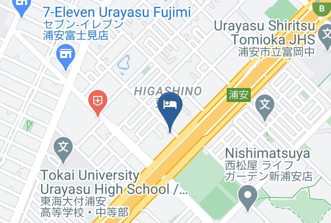 Urayasu City - Hiyori Hotel Maihama Maps