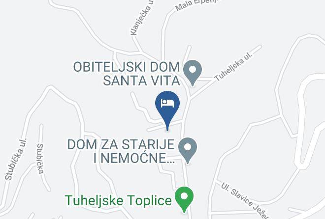 Tuhelj - Hizica Kanceljak Maps