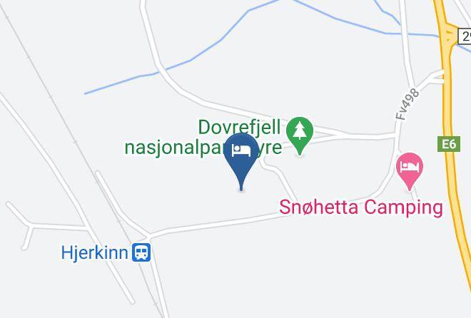 Hjerkinnhus Hotell As Map