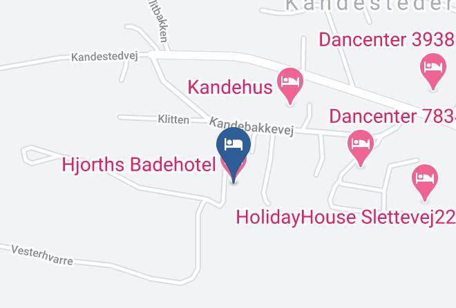 Skagen - Hjorths Badehotel Maps