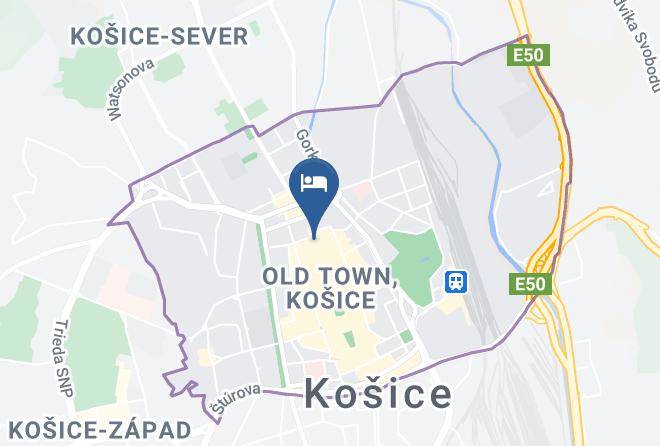 Kosice - Hlavna100 Maps