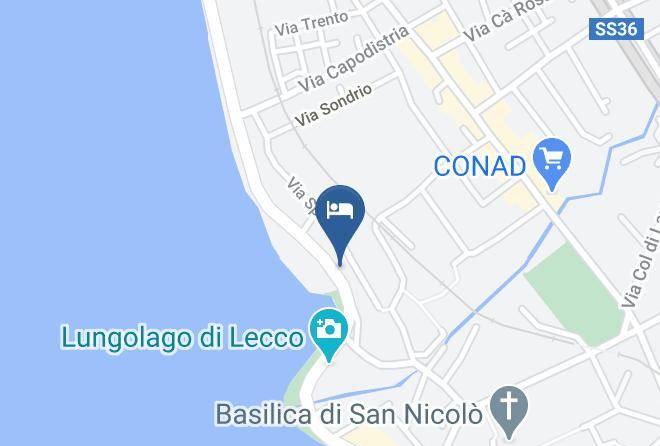 Hll Hotel Lungolago Lecco Map