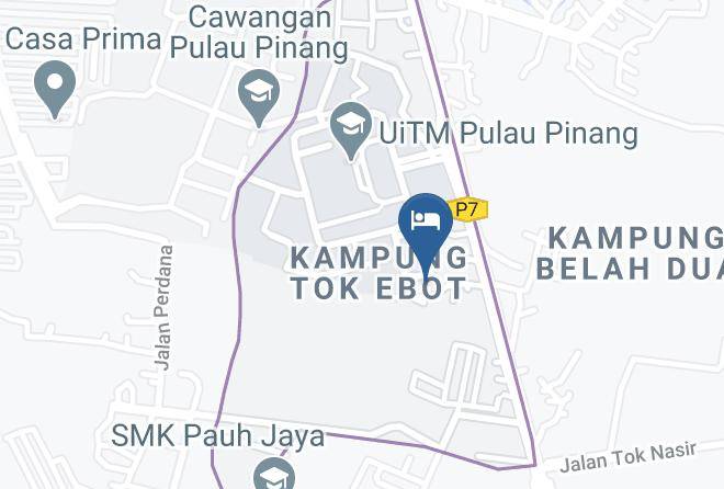 Perai - Hnz Homestay Penang Permatang Pauh Maps