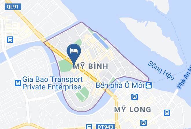 Long Xuyen - Hoa Binh 1 Restaurant Maps