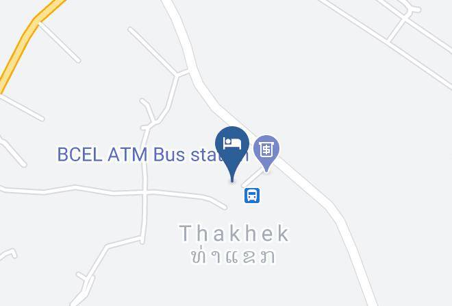 Thakhek - Hoa Dung Restaurant Maps