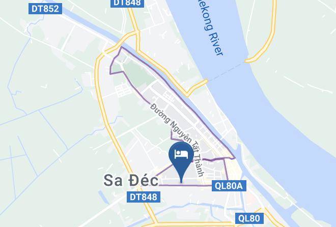 Sa Dec - Hoang Duy Hotel Maps