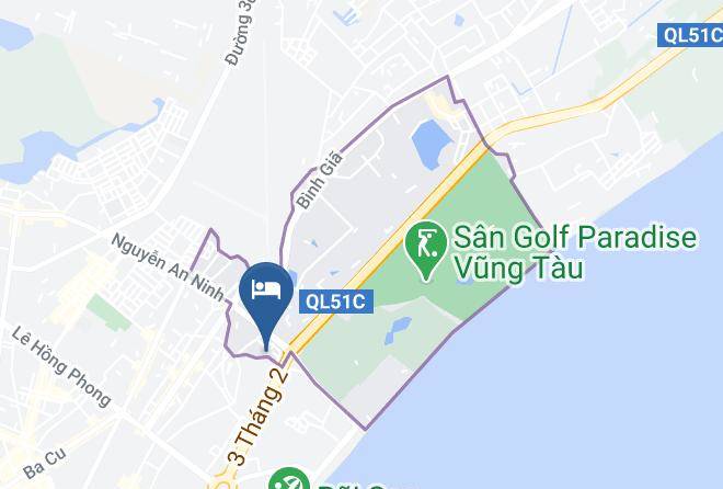 Hoang Gia Hotel Vung Tau Map
