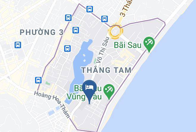 Vung Tau - Hoang Kim Hotel Maps