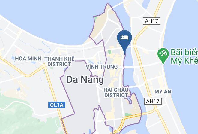 Da Nang - Hoang Linh Hotel Maps