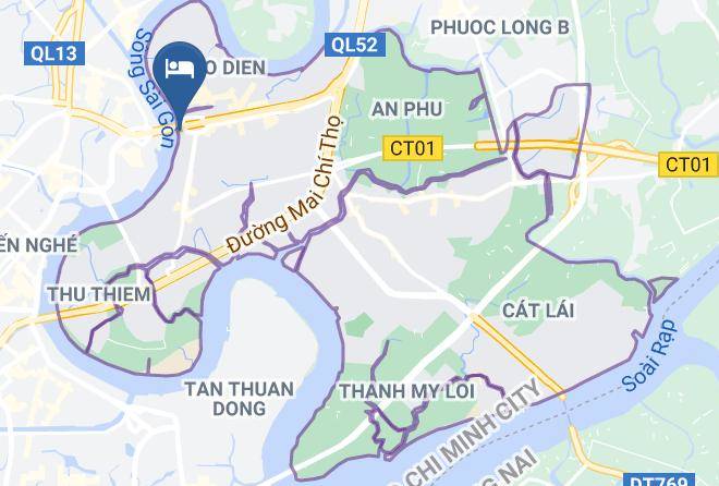 Binh An - Hoang Vy Hotel Maps