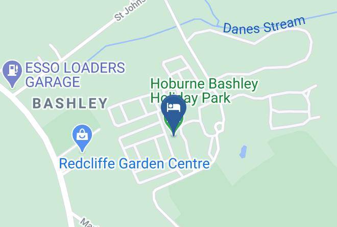 Hants - Hoburne Bashley Holiday Park Maps