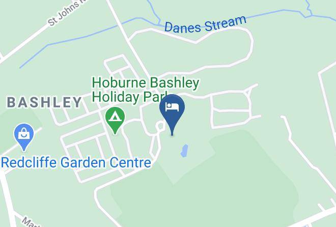 Hants - Hoburne Bashley Park Maps