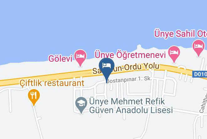 Unye - Hoca Hanim Aile Pansiyonu Maps