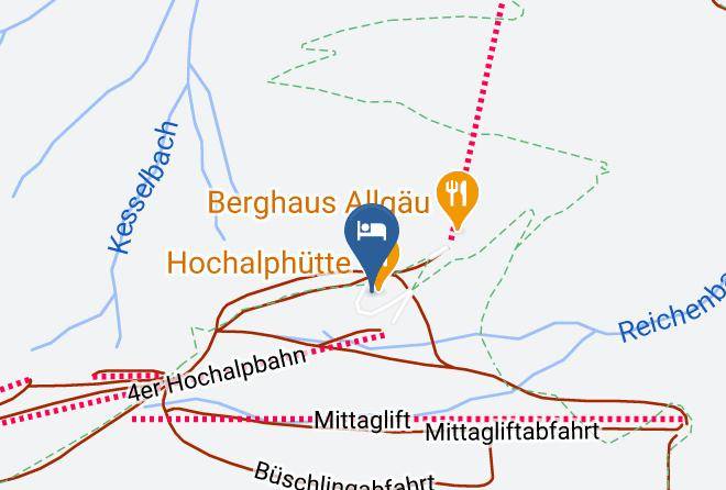 Ostallgau - Hochalphutte Maps