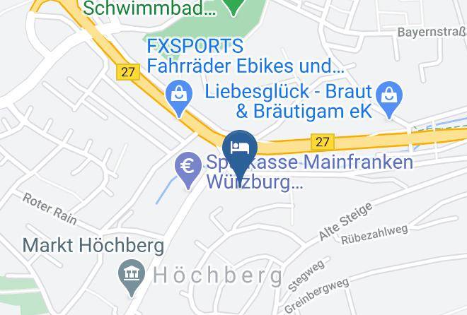 Wurzburg - Hochberg Festungsblick Maps