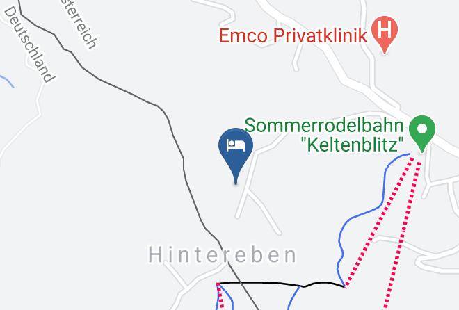 Hallein - Hochdurrnberg Bed And Breakfast Maps