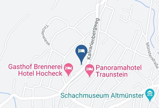 Gmunden - Hocheck Landgasthof Maps