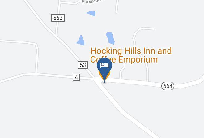 Hocking - Hocking Hills Inn And Coffee Emporium Maps