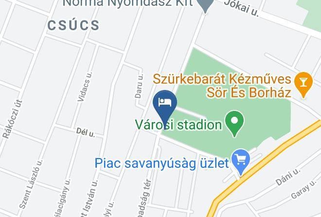 Hodmezovasarhely - Hod Tenisz Club Maps