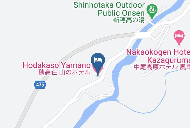 Hodakaso Yamano Hotel Map