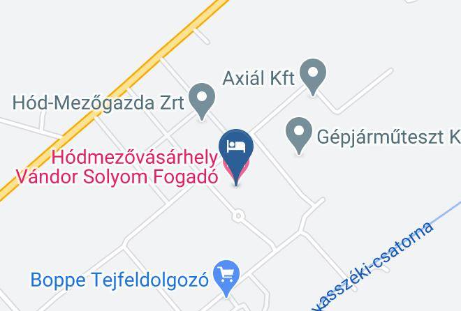 Hodmezovasarhely - Hodmezovasarhely Vandor Solyom Fogado Maps